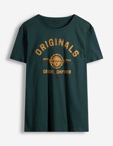 T-shirt - Stampa frontale - verde scuro