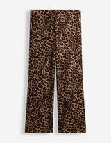 Hose - Leopardenmuster - Braun