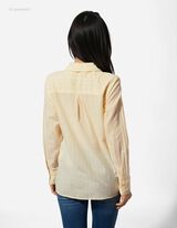 Hemd - Streifen - hellgelb