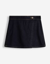 Skort - donkerblauw denim - Donkerblauw