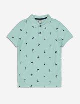 Poloshirt - Allover-Print