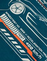 Bluză de trening - Imprimare spate - Albastru inchis