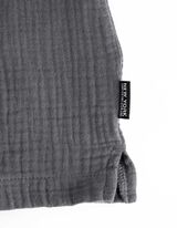 Bluza - muslin - tamno siva