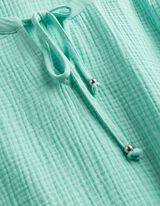 Bluse - einfarbig - Hellblau