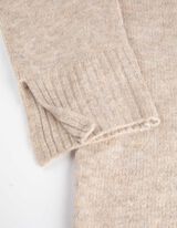 Pletena haljina - Podignuti ovratnik - bez