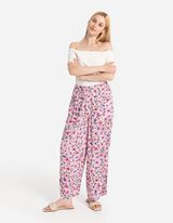 Fustă pantalon - LENZING™ ECOVERO™ - Roz