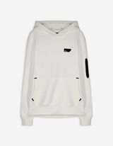 Sweat à capuche - Coupe oversize - blanc