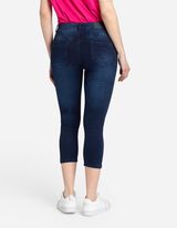 Capribroek - 3/4 lengte - donkerblauw