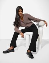 Pantaloni - Bootcut Fit - nero