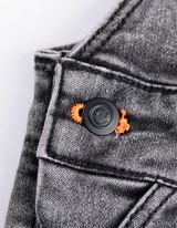 Jeans - denim negru - Negru