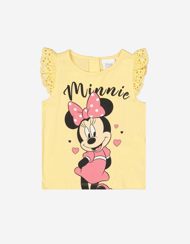 Tricou - Minnie Mouse - Galben
