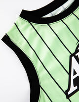 Set de bluză și pantaloni - Plasă - Verde deschis