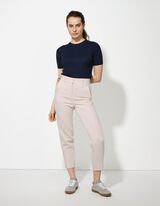 Hlače - Enobarvno - belo