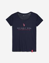 Maglia pigiama - Stampa - blu scuro