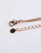 Nyaklánc - Gyöngyökkel díszítve - arany