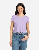 Marškinėliai - Banguota apačia - violetine