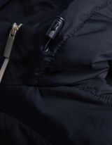 Pre&scaron;it brezrokavnik - Kapuca - temno modra