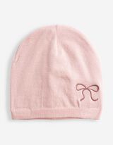 Čepice beanie - V&yacute;&scaron;ivky - Růžov&aacute;