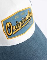 czapka bejsbol&oacute;wka - hafty - turkusowy