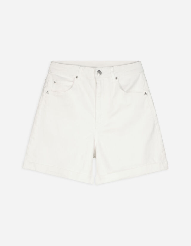 Jeansshorts - Fixierter Beinumschlag