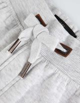 Jogginghose - Relaxed Fit - weiß