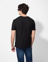 T-Shirt - Baumwolle - schwarz