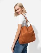 Tašna - jednobojna - braon