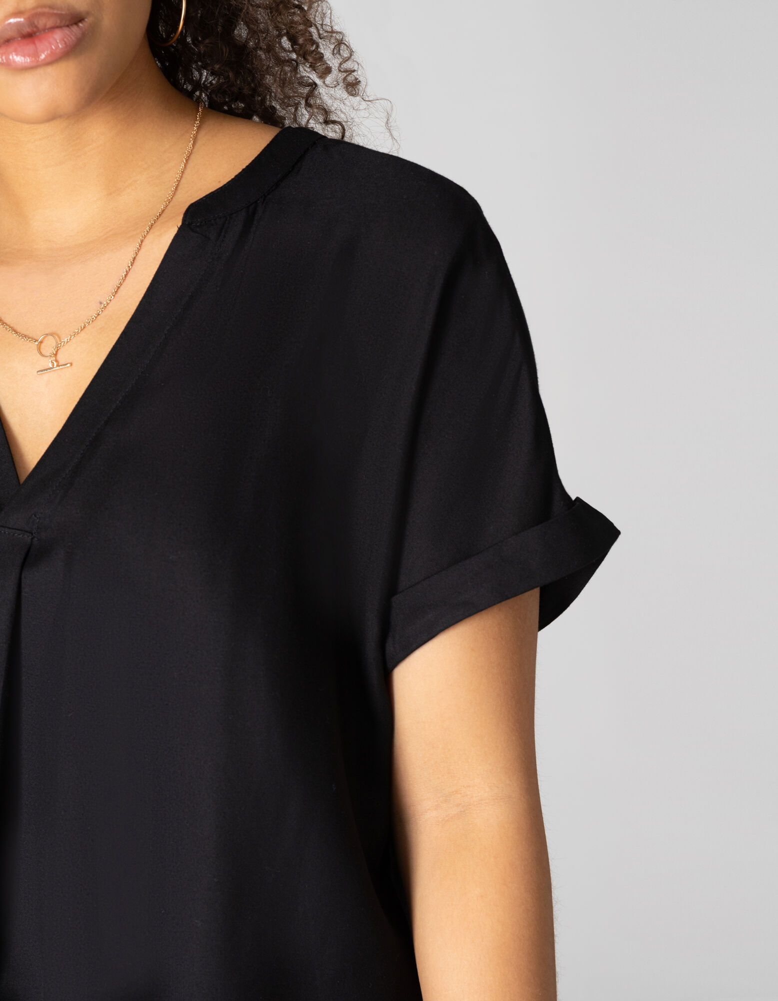 Damen Blusenshirt - Viskose   