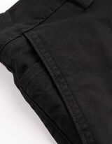 Shorts - Twill - schwarz