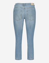 3/4 ilgio kelnės - Tampri dalis - melynas