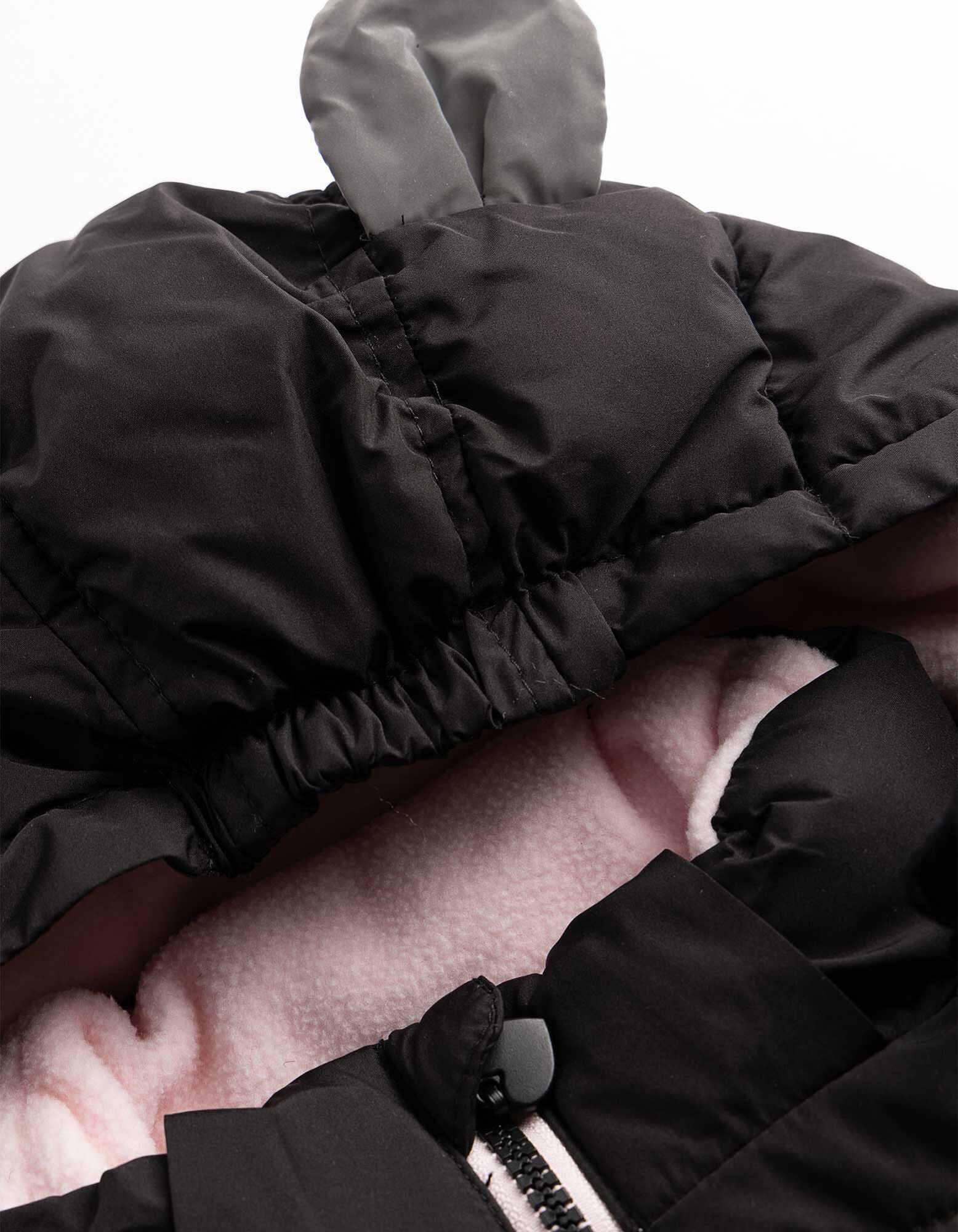 Manteau matelass&eacute; - D&eacute;perlant - noir