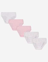 Kelnaitės - 5 vnt. pakuotė - baltas