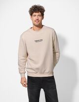 Sweatshirt - Ronde hals - wit