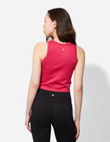 Zkrácený top - Bezešvé - pink