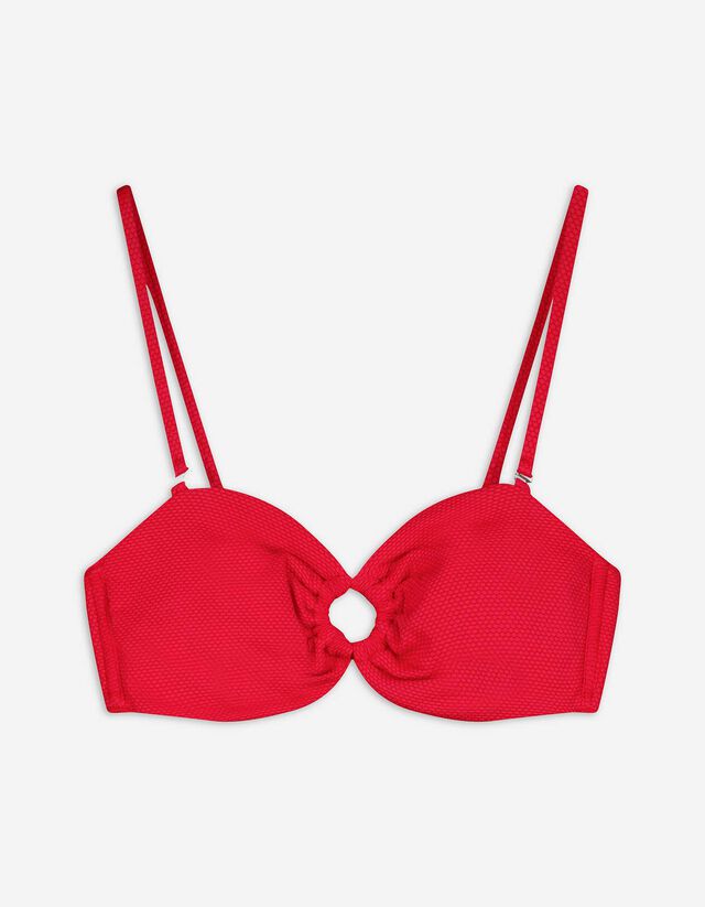 Bikinitop - Effen - rood