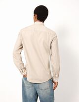 Hemd - b&uuml;gelleicht - Beige