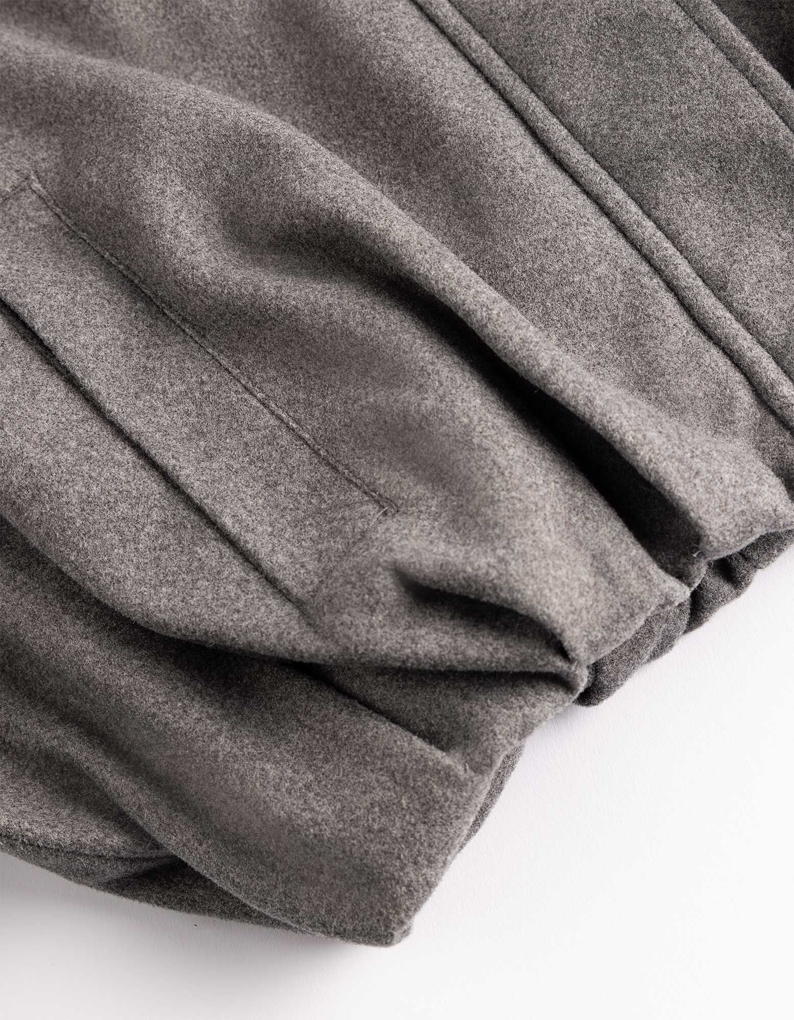 Blouson - Oversized Fit - Grau