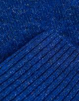 Maglione - Collo a mosca - blu scuro