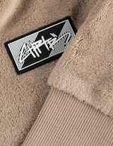 Bluză cu glugă - Pluș - Bej