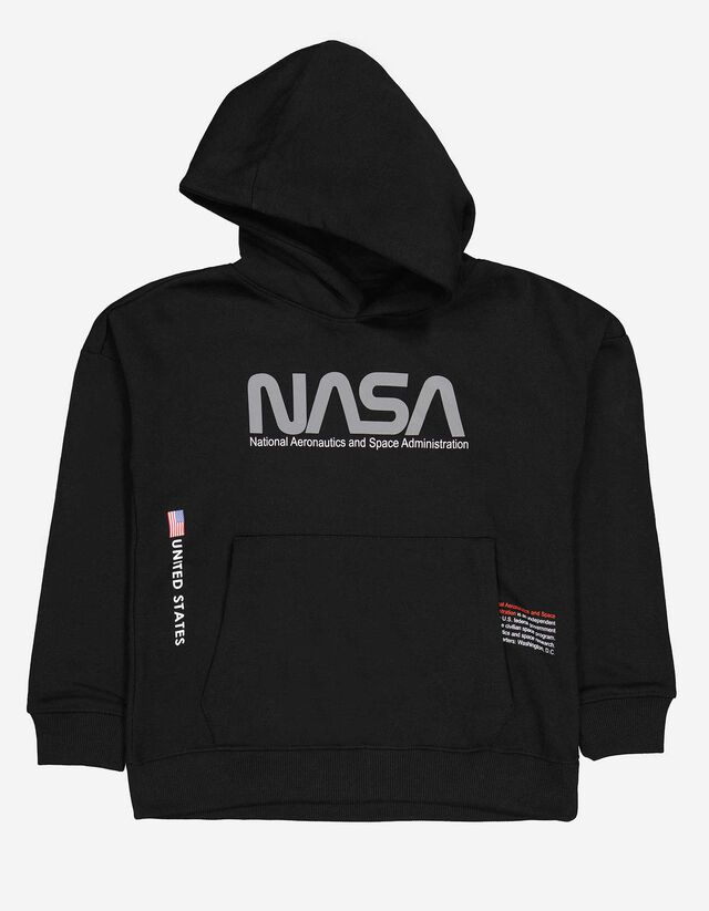 Džemperis - NASA - juodas