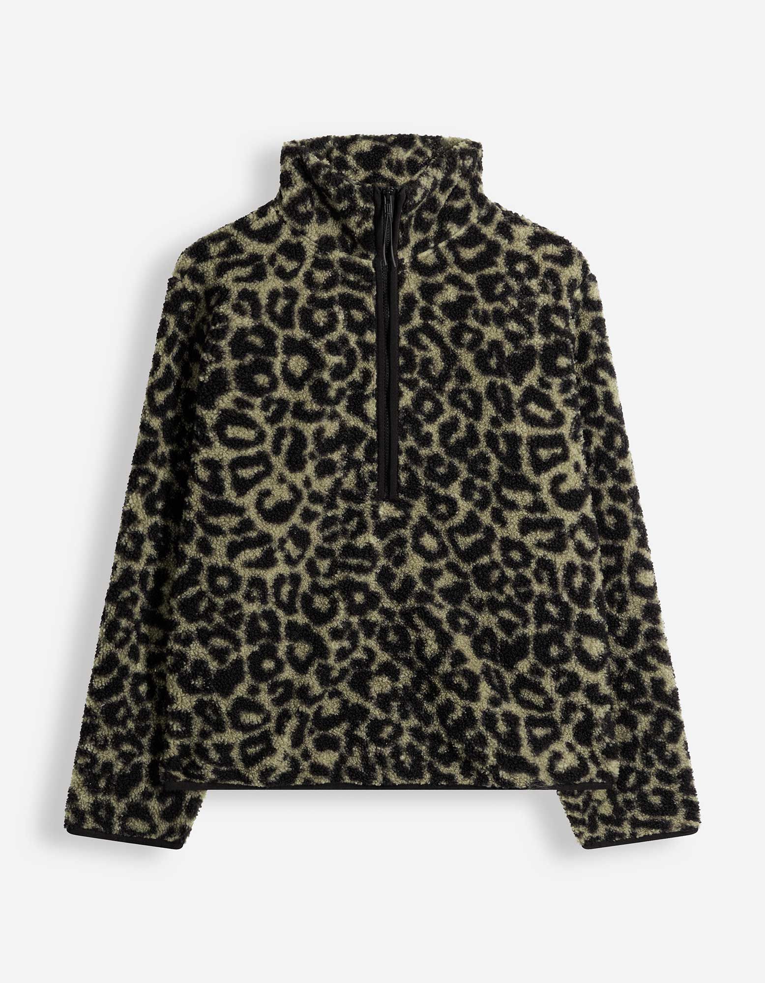 Sweatshirt - Teddyfell - Khaki