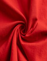 T-Shirt - Rundhals-Ausschnitt - rot