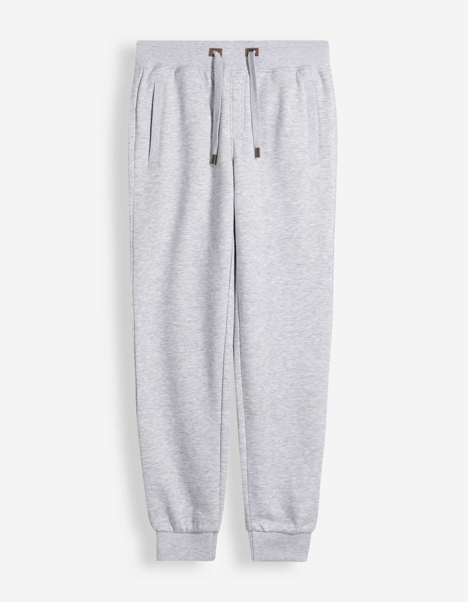Joggingov&eacute; kalhoty - Klasick&yacute; střih Regular Fit - Světle &scaron;ed&aacute;