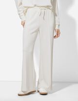 Pantaloni - Contenuto di modal - bianco