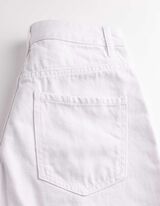 Jeans - Wide Fit - Wei&szlig;