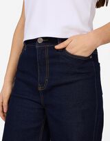 Jeans - Wide Fit - dunkelblau