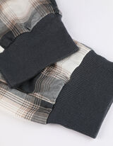 Pyžamové nohavice - Sťahovanie na šnúrku na spodnom okraji - biely