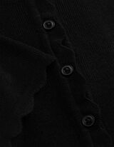 Kardigan - Jednobarevn&eacute; - cern&aacute;