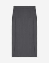 Gonna - Spacco laterale - grigio scuro