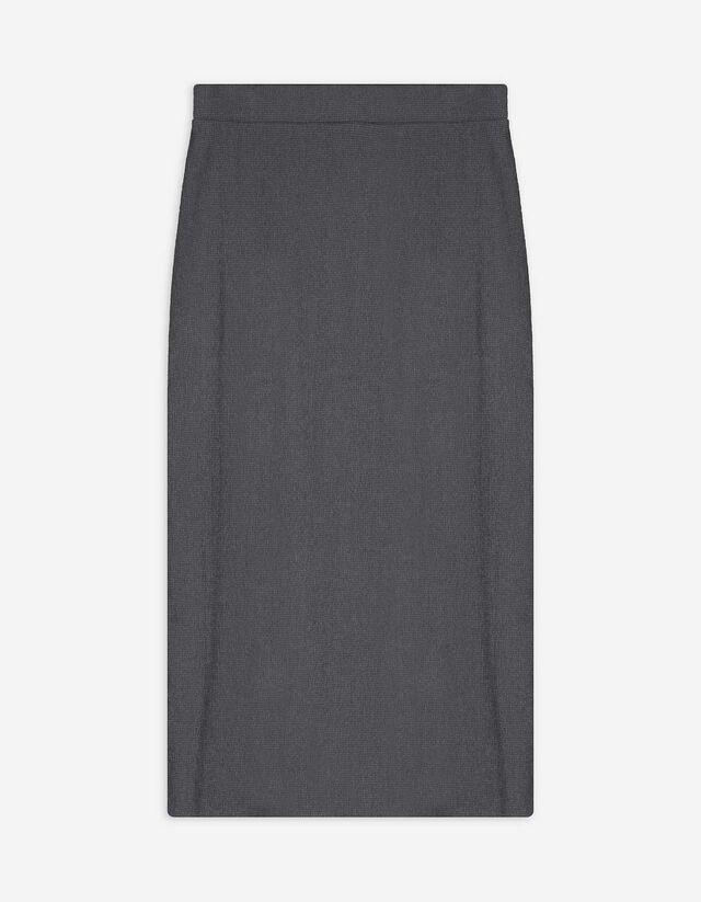 Gonna - Spacco laterale - grigio scuro